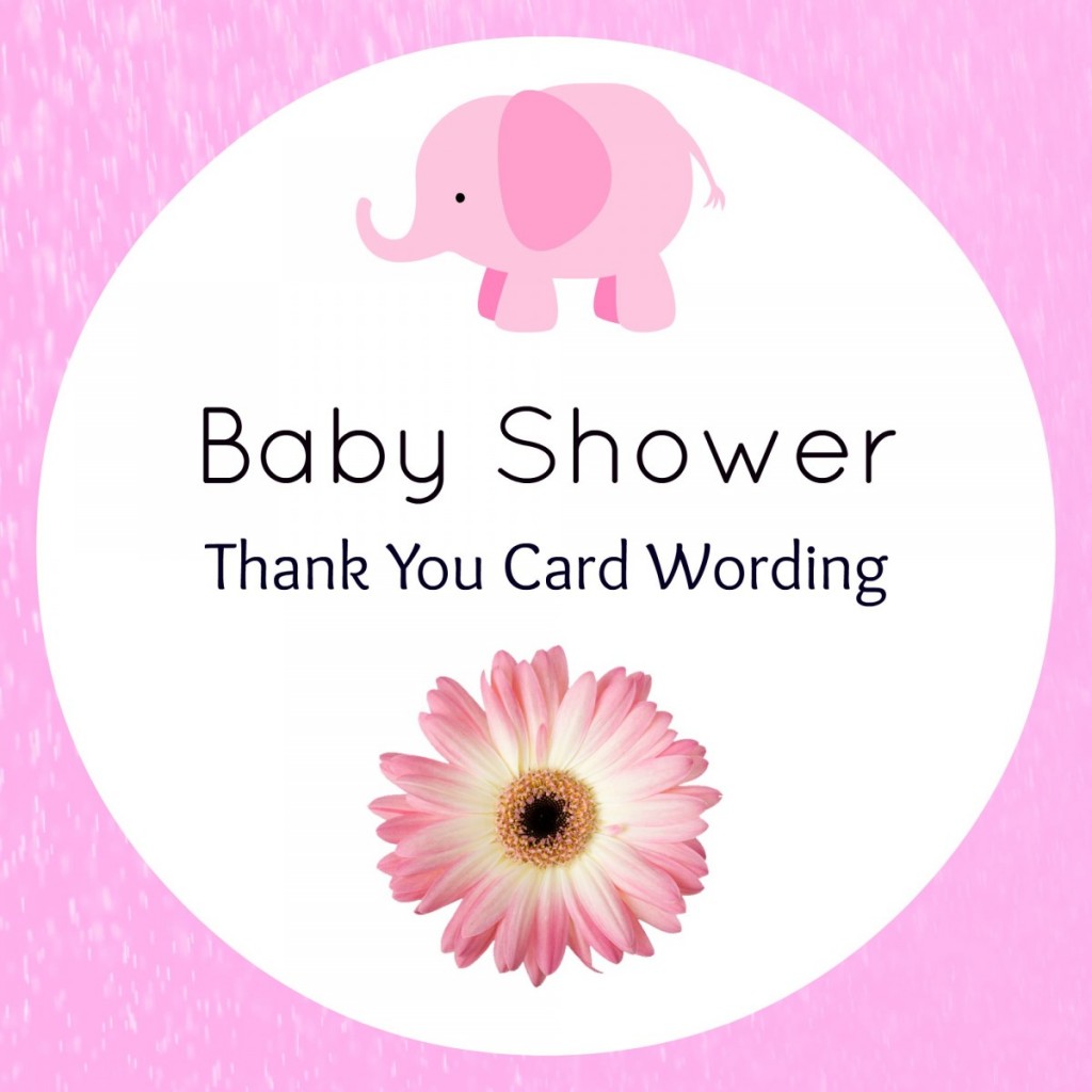 Baby Shower Thank You Card Wording