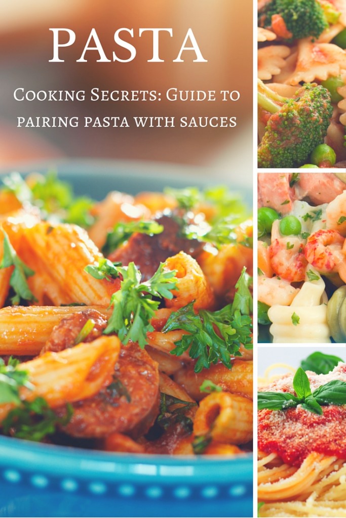Cooking Secrets: Perfect Pairing of Pasta and Sauces | Read this before preparing your next pasta dish! | Learn how to make expert pairings the Italian way. | confettiandbliss.com