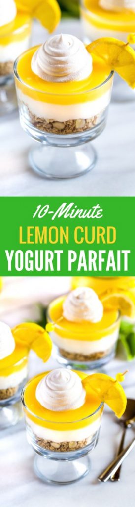 Lemon Yogurt Parfait