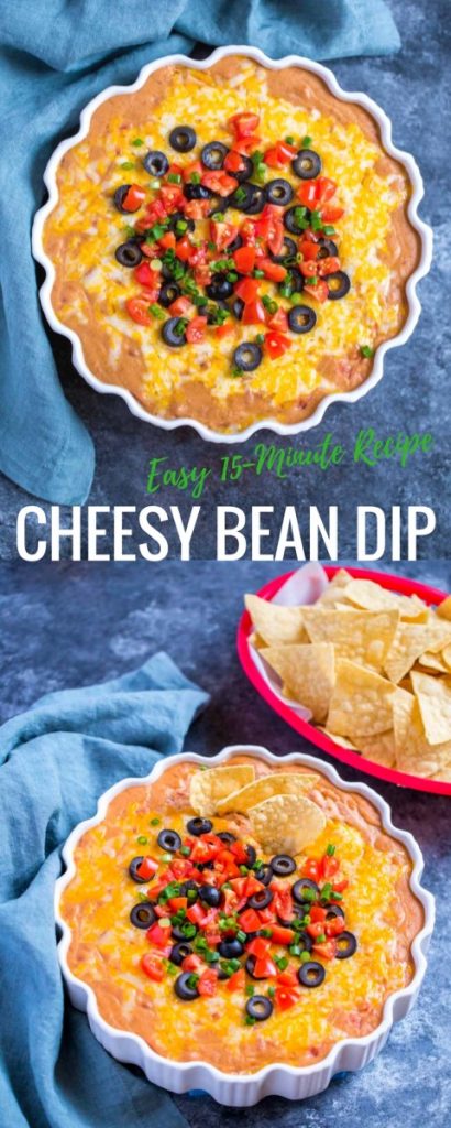 Cheesy Rotel Bean Dip