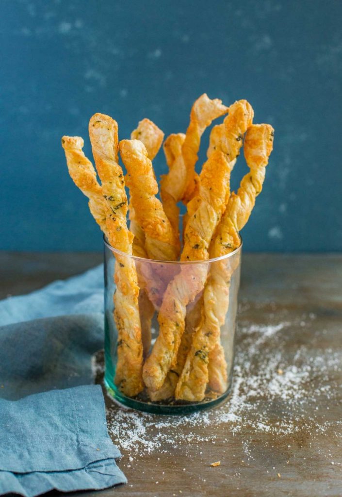 Best puff pastry cheese straws recipe.