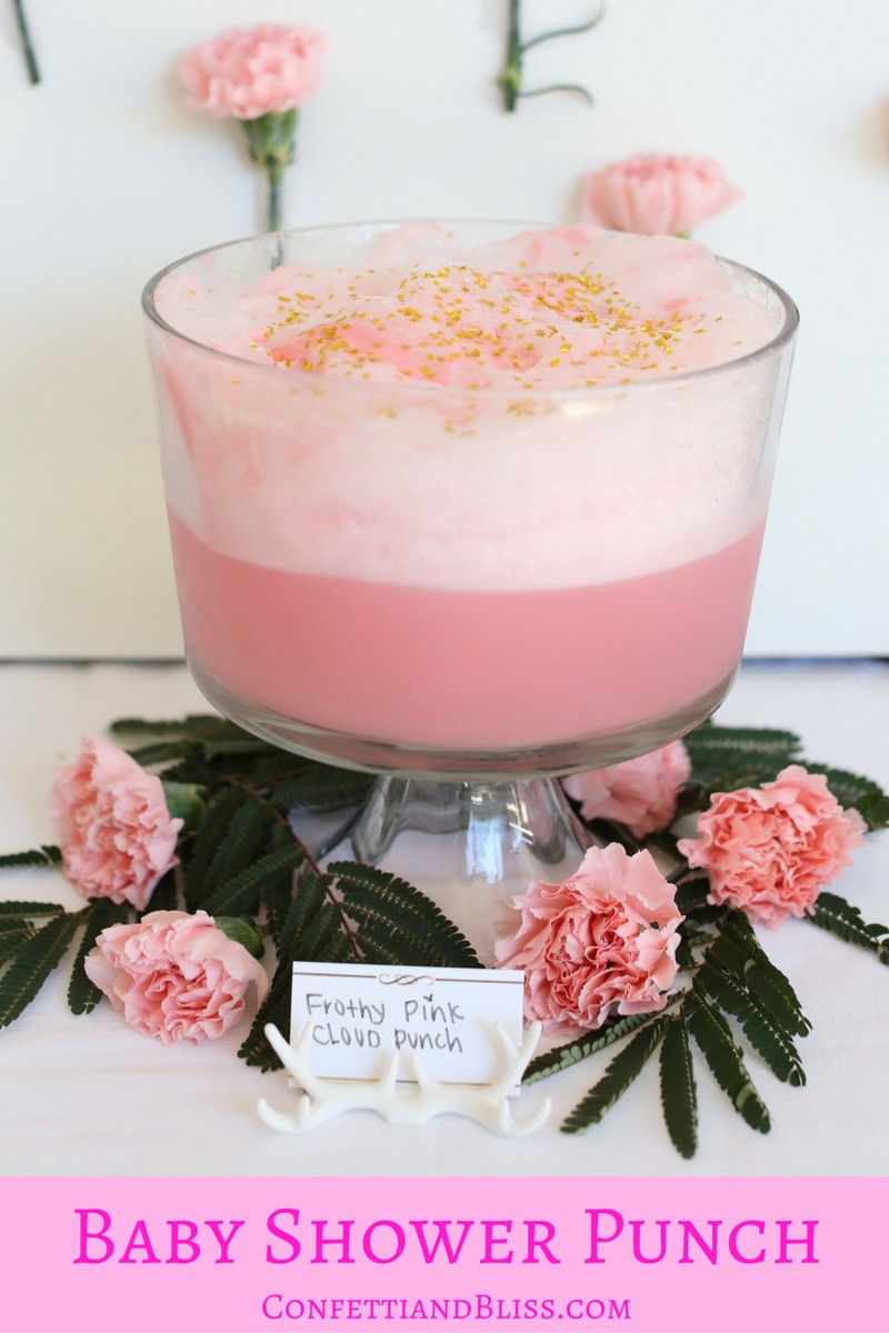 Frothy Baby Shower Punch