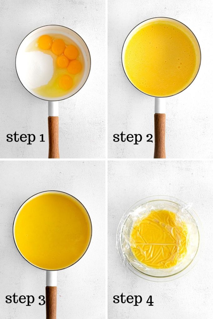 How to make lemon curd in 4 easy steps.