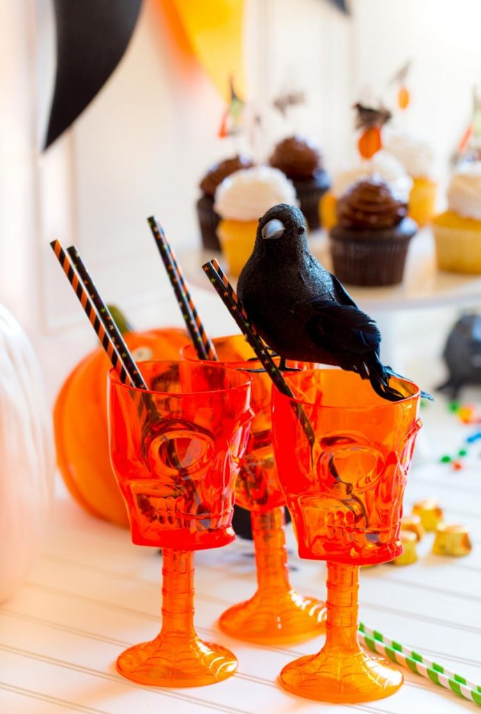 Festive Halloween Party Tablescape