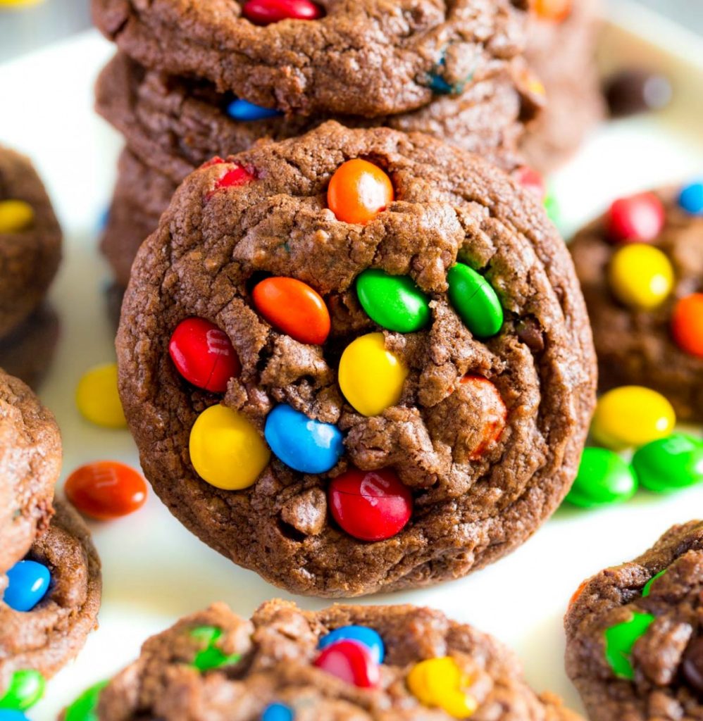 M and M Cookies 