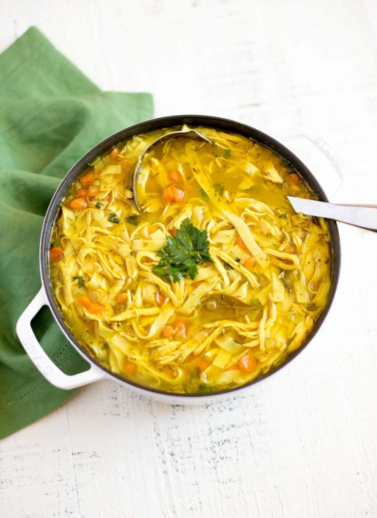 Chicken Noodle Soup Recipe like Grandma used to make.