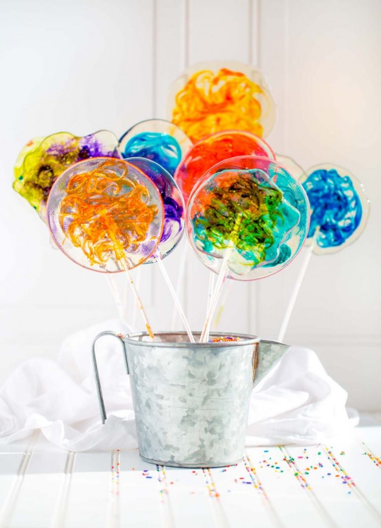 Stained Glass Lollipops