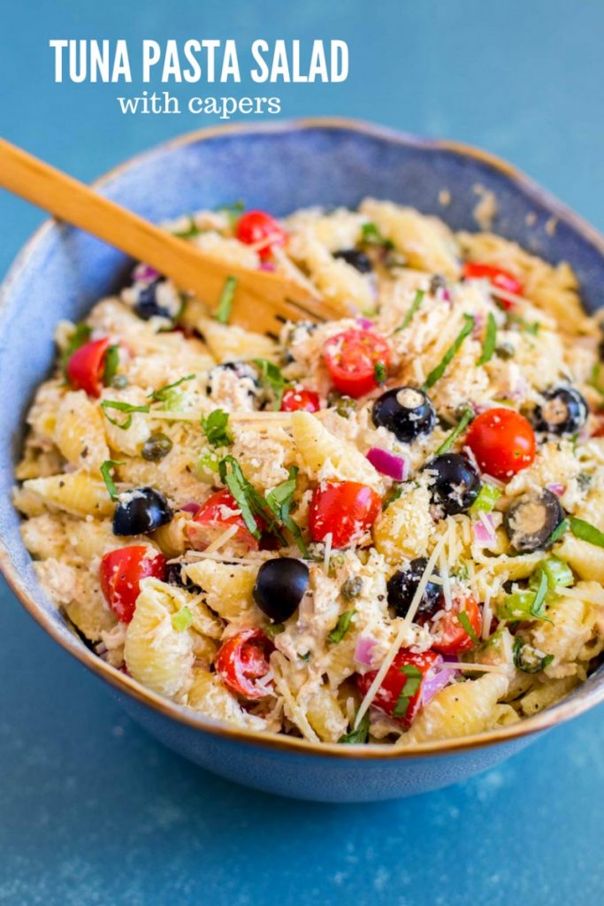 Tuna Pasta Salad with Capers