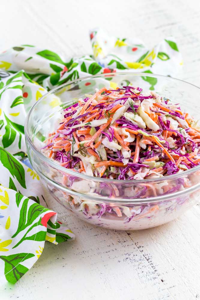 Southern Coleslaw | Sweet Tangy & Creamy | Confetti & Bliss