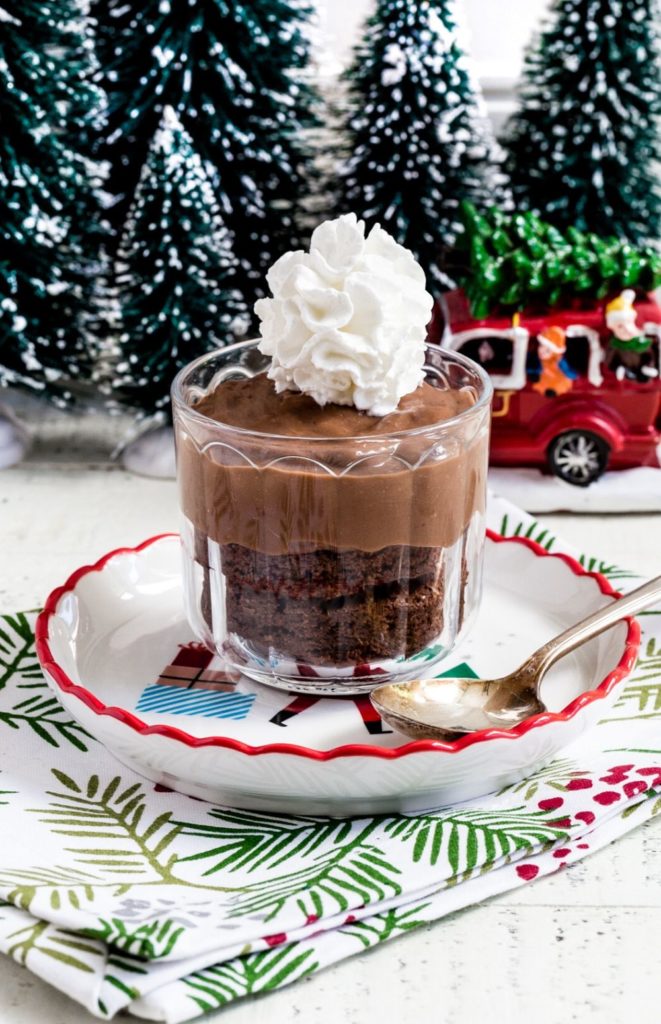 Pinterest Image for Homemade Chocolate Pudding