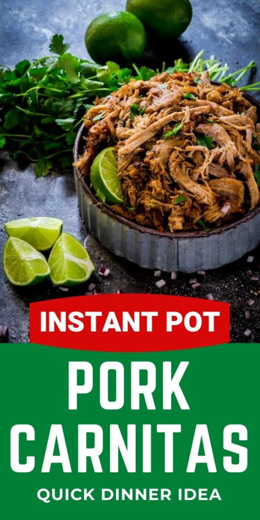 Instant Pot Recipe for Crispy Pork Carnitas