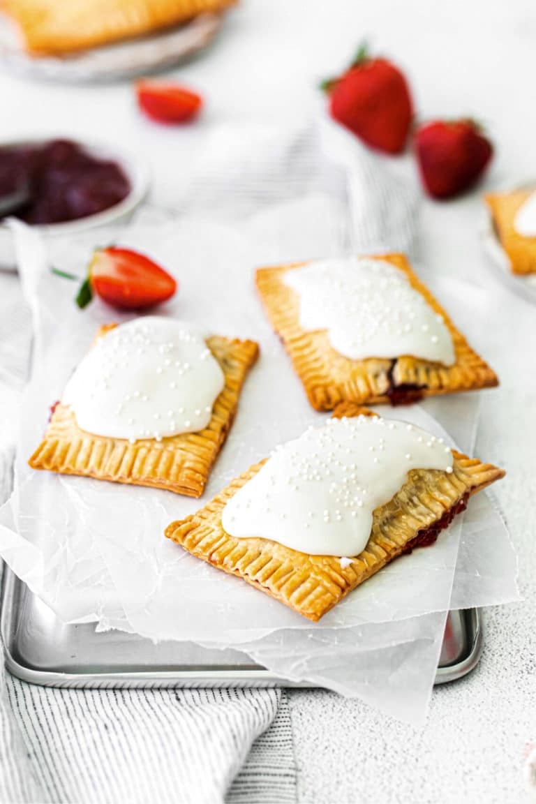 Frosted Strawberry Pop Tarts