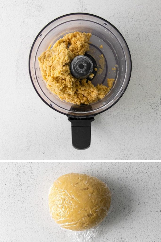 How to make fresh homemade pasta dough in a food processor.