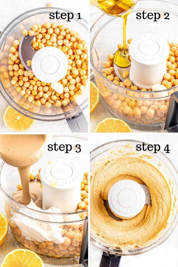 How to make everything bagel hummus in 4 easy steps.