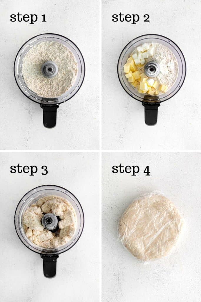 How to make pastry dough for pop tarts in 4 easy steps.