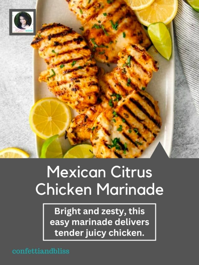 Mexican Citrus Chicken Marinade