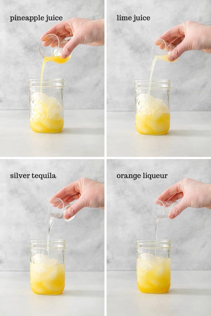 How to make a pineapple Margarita, step by step.