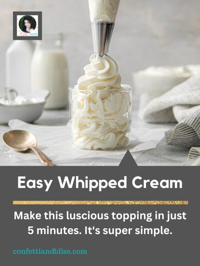Easy Whipped Cream