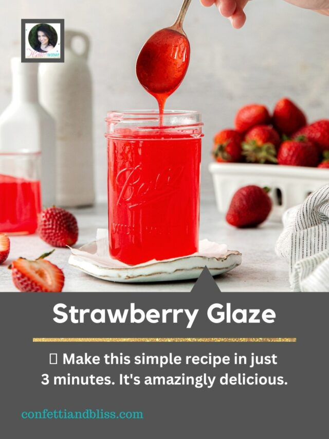 Strawberry Sauce Recipe
