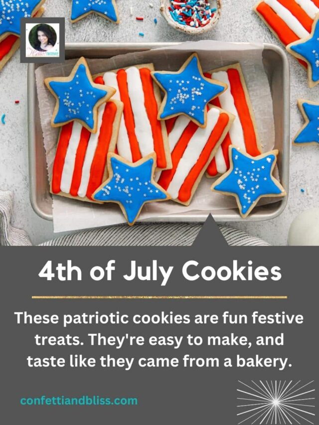 Patriotic 4th of July Cookies