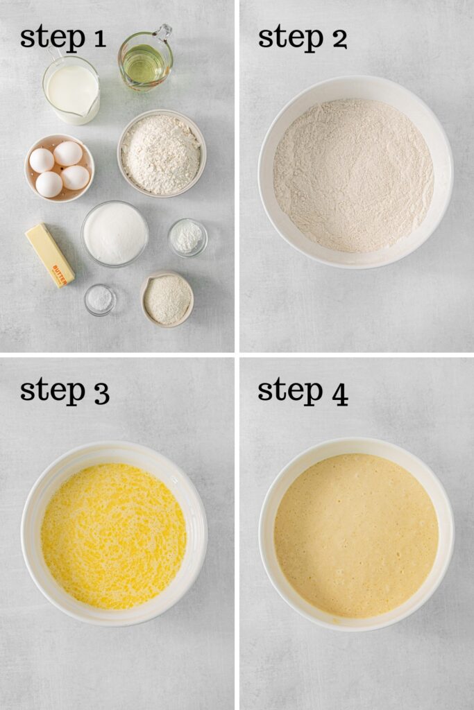 How to make the cornbread topping for cowboy cornbread casserole.