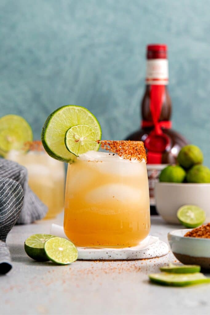 Cadillac Margarita made with top-shelf tequila and spirits.